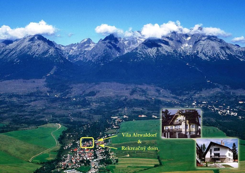 Rekreacny Dom Altwaldorf Vysoke Tatry Villa Stara Lesna Bagian luar foto